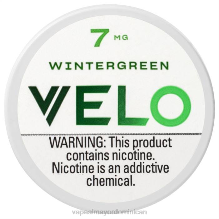 X82D47 - productos de vapeo al por mayor gaulteria VELO bolsa de nicotina 7 mg