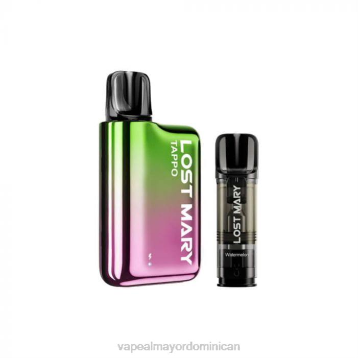 X82D437 - productos de vapeo al por mayor verde rosa x sandía LOST MARY Tappo kit de vapeo pod
