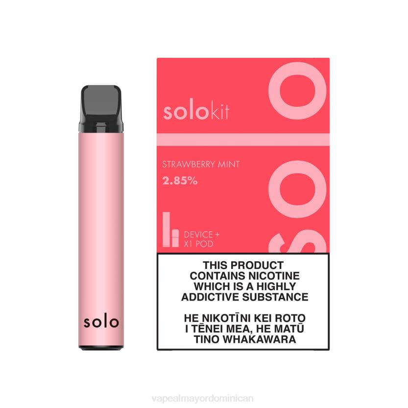 Vape Al Mayor Dominican 4DXD41 Solo kit de cápsulas menta fresa