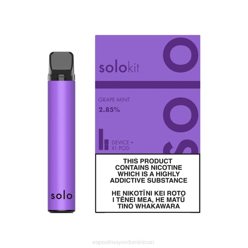 Vapeo Al Por Mayor 4DXD45 Solo kit de cápsulas menta de uva
