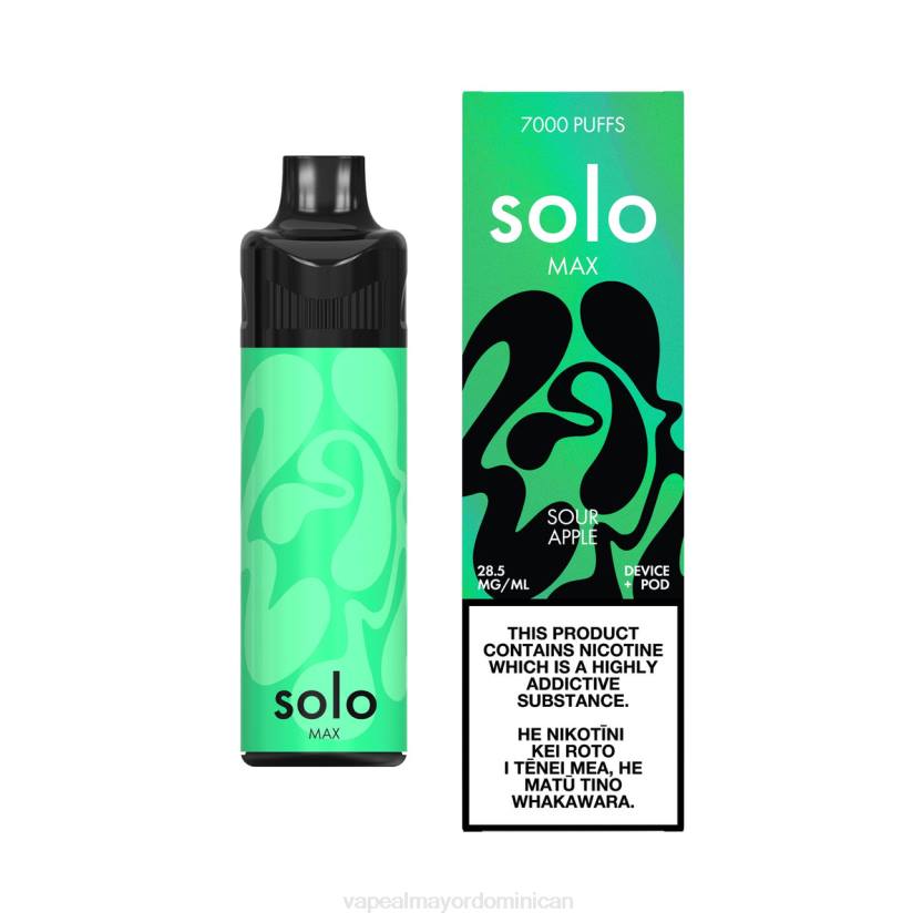 Mayorista Vape 4DXD70 Solo MAX kit de cápsulas manzana agria
