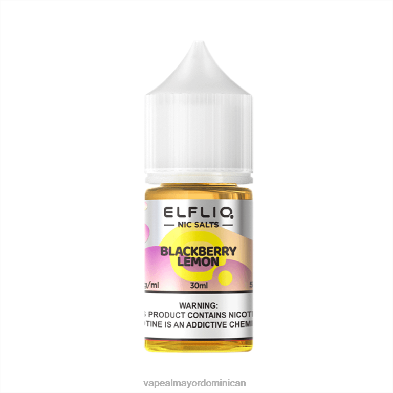 ELFBAR ELFLIQ nic sal 30 ml Lemón de mora 6FL2B8 Productos De Vapeo Al Por Mayor