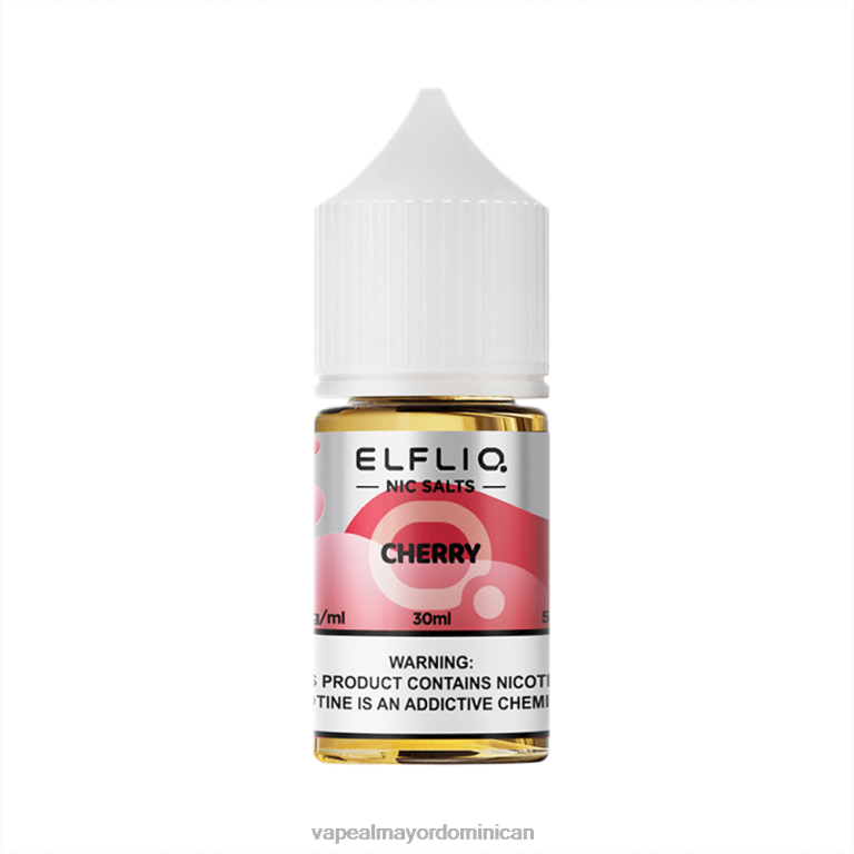 ELFBAR ELFLIQ nic sal 30 ml cereza 6FL2B13 Vapeo Al Por Mayor
