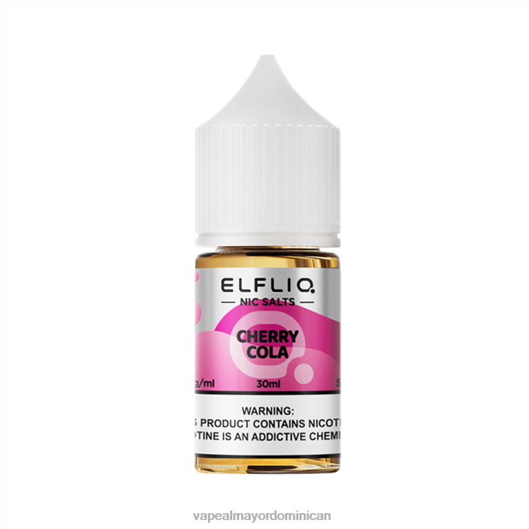 ELFBAR ELFLIQ nic sal 30 ml cola de cereza 6FL2B14 Distribuidor Vapeo Al Por Mayor
