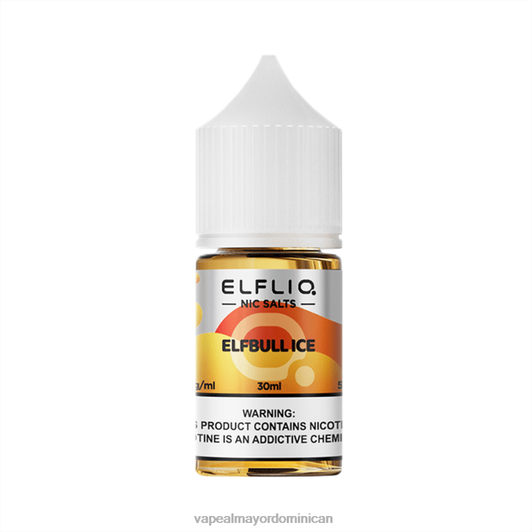 ELFBAR ELFLIQ nic sal 30 ml hielo elfbull 6FL2B18 Tienda De Vapeo Al Por Mayor República Dominicana
