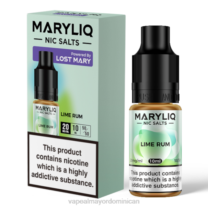 X82D448 - liquido de vape al por mayor en República Dominicana ron de lima LOST MARY MARYLIQ sales nic - 10ml - 20mg