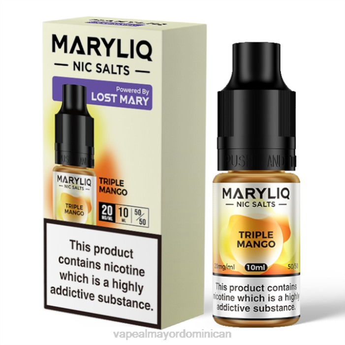 X82D459 - mayorista vape mango triple LOST MARY MARYLIQ sales nic - 10ml - 20mg