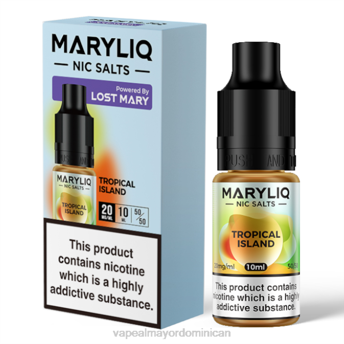 X82D461 - vape al mayor Dominican isla tropical LOST MARY MARYLIQ sales nic - 10ml - 20mg