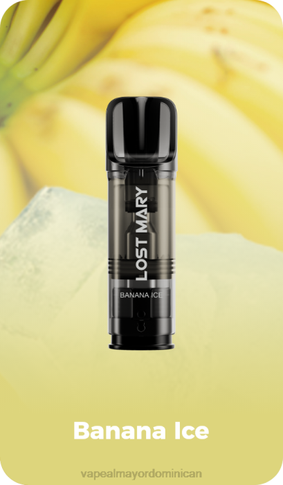 X82D420 - tienda de vapeo al por mayor República Dominicana hielo de plátano LOST MARY Tappo cápsulas de repuesto precargadas
