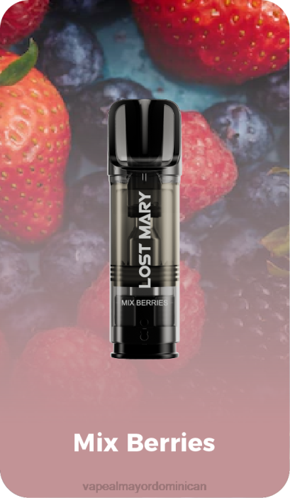 X82D427 - productos de vapeo al por mayor mezclar bayas LOST MARY Tappo cápsulas de repuesto precargadas