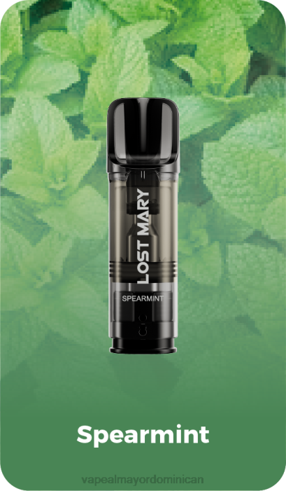 X82D429 - mayorista vape menta verde LOST MARY Tappo cápsulas de repuesto precargadas
