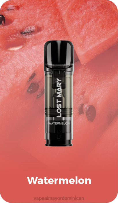 X82D434 - vape desechable sandía LOST MARY Tappo cápsulas de repuesto precargadas
