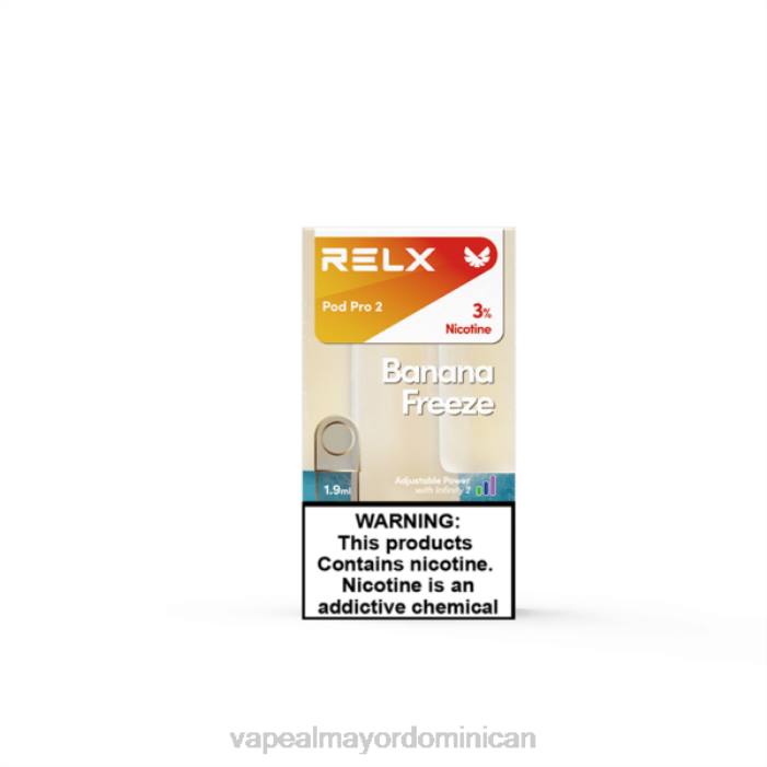 X82D233 - mayorista vapeo congelación de plátano RELX Pod Pro 2