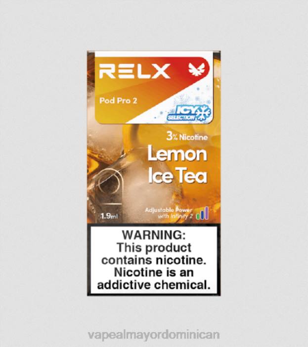 X82D259 - mayorista vape té helado de limón RELX Pod Pro 2