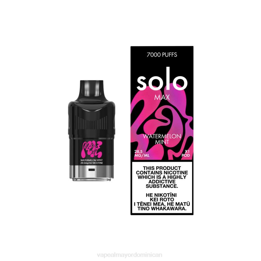 Distribuidor Vapeo Al Por Mayor 4DXD86 Solo MAX vaina sandia menta