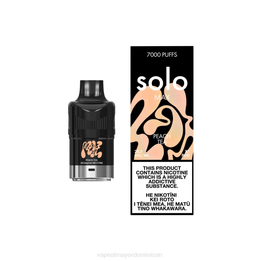 Liquido De Vape Al Por Mayor En República Dominicana 4DXD79 Solo MAX vaina té de durazno