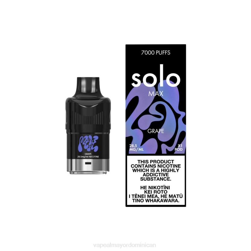 Productos De Vapeo Al Por Mayor 4DXD78 Solo MAX vaina uva