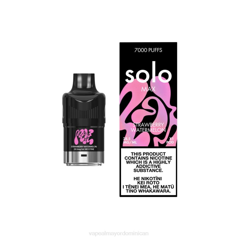Productos De Vapeo Al Por Mayor 4DXD88 Solo MAX vaina sandia fresa