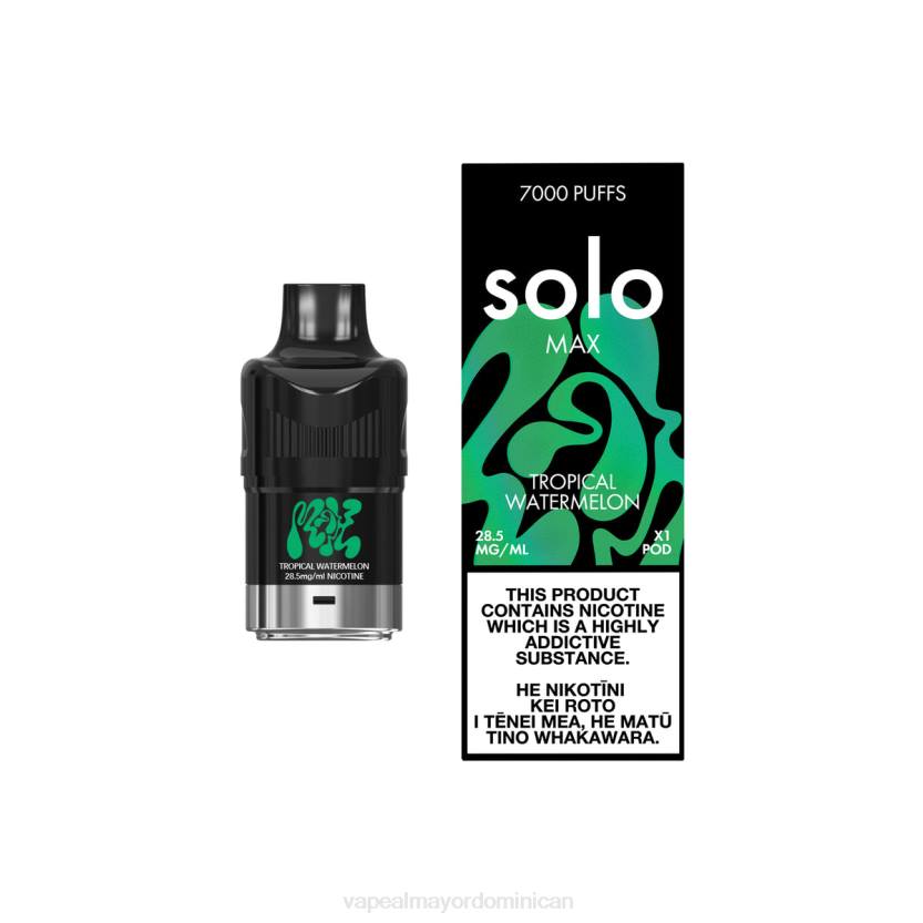 Tienda De Vapeo Al Por Mayor República Dominicana 4DXD82 Solo MAX vaina sandia tropical