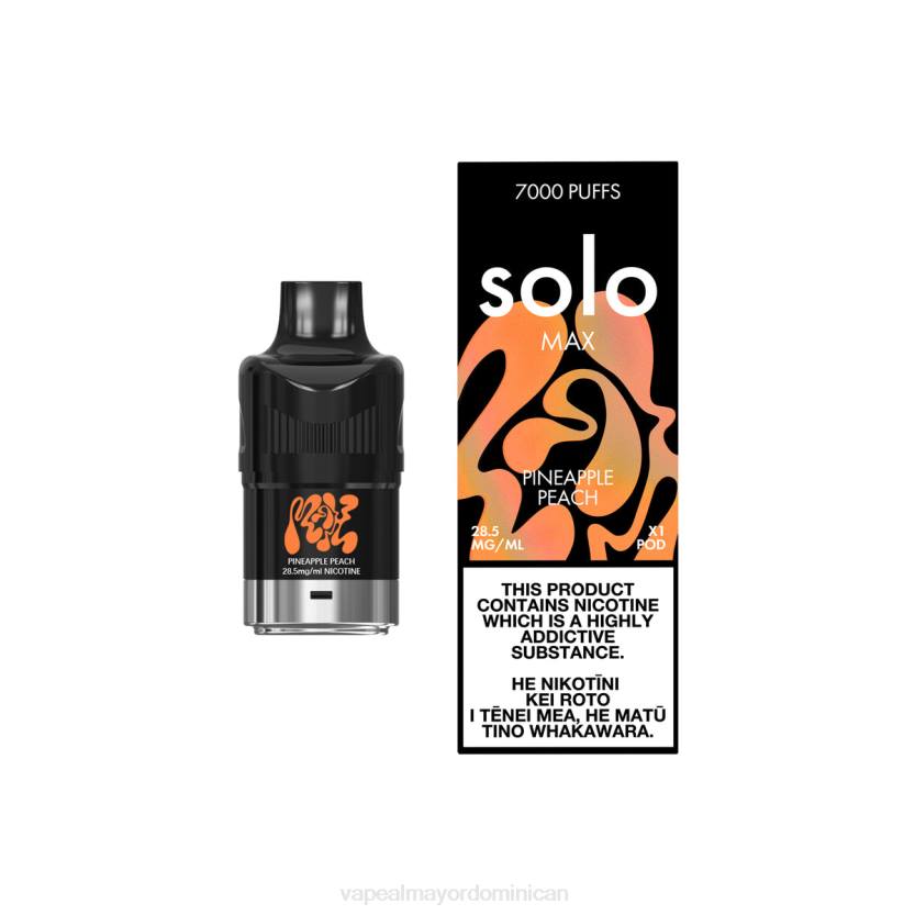 Vapeo Al Por Mayor 4DXD85 Solo MAX vaina durazno piña