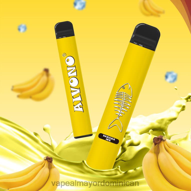 Distribuidor Vapeo Al Por Mayor ZFFP0276 Aivono AIM FISHBONE 600 hielo de plátano