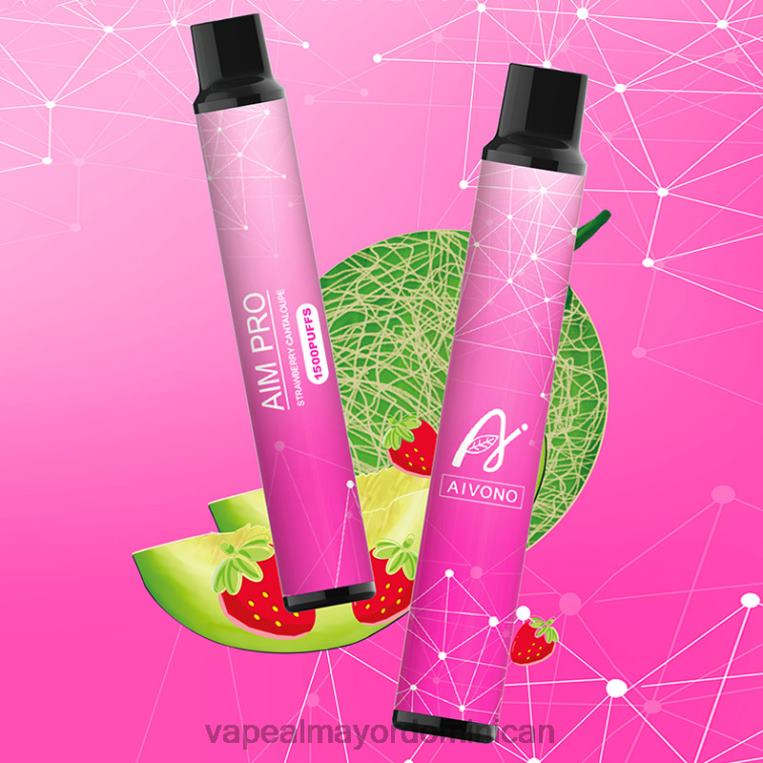 Vape Al Mayor Dominican ZFFP0161 Aivono AIM PRO 1500 melón de fresa