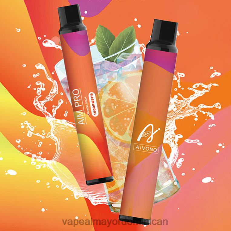 Vapeo Al Por Mayor ZFFP0165 Aivono AIM PRO 1500 refresco de naranja