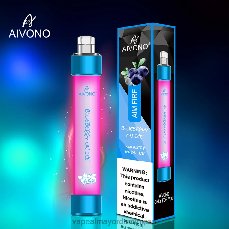 Distribuidor Vapeo Al Por Mayor ZFFP0326 Aivono AIM FIRE 1000 arándano en hielo