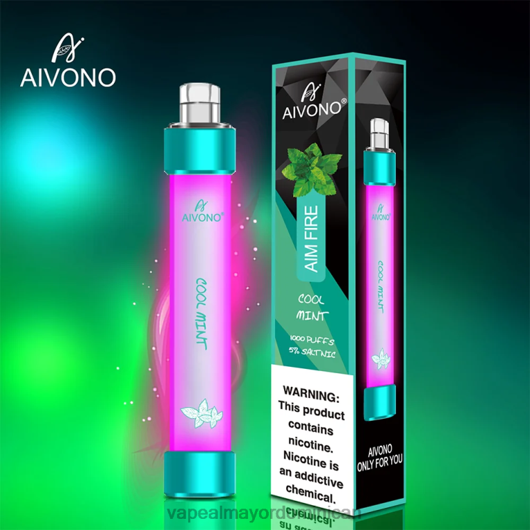 Productos De Vapeo Al Por Mayor ZFFP0328 Aivono AIM FIRE 1000 menta fresca