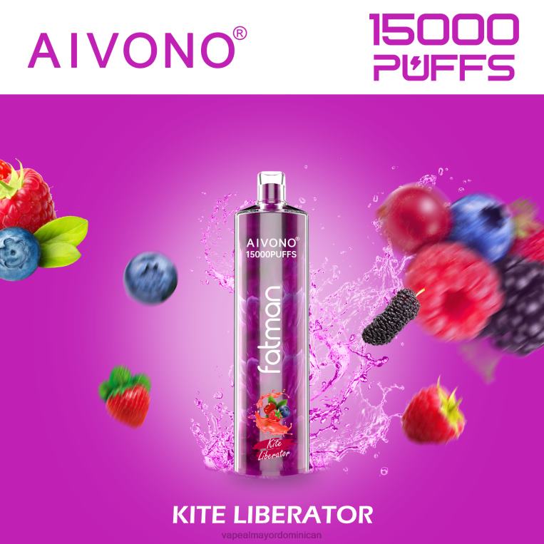 Mayorista Vapeo ZFFP013 Aivono FATMAN 15000 libertador de cometas