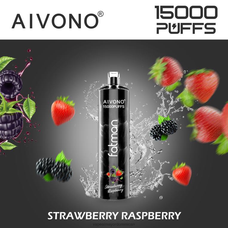 Vapeo Al Por Mayor ZFFP015 Aivono FATMAN 15000 frambuesa fresa