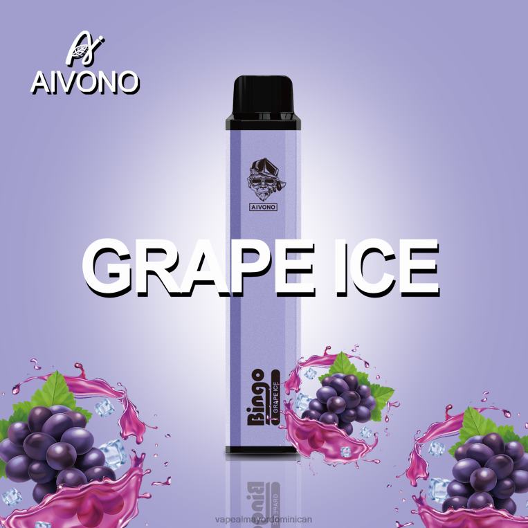 hielo de uva