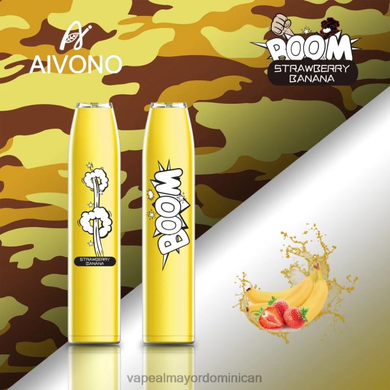 Mayorista Vapeo ZFFP0363 Aivono AIM BOOM 600 plátano fresa