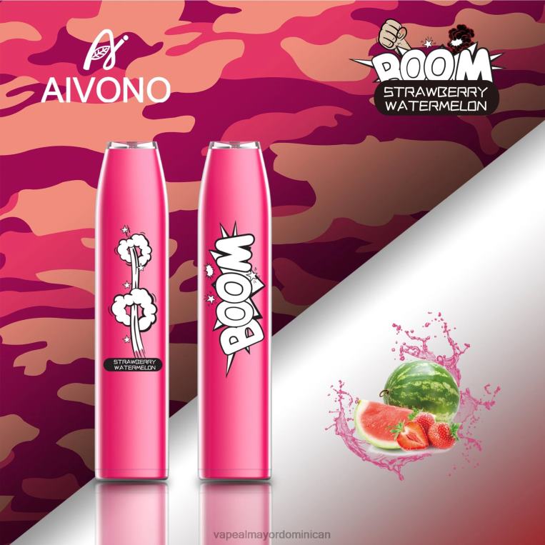 Vape Desechable ZFFP0364 Aivono AIM BOOM 600 sandia fresa