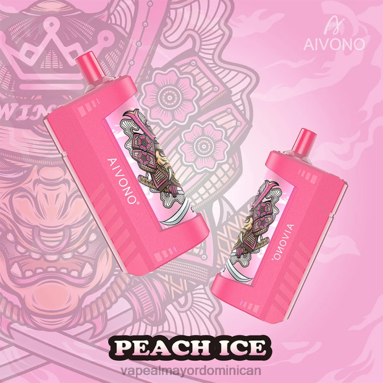 Liquido De Vape Al Por Mayor En República Dominicana ZFFP0129 Aivono AIM WINNER 5000 hielo de durazno