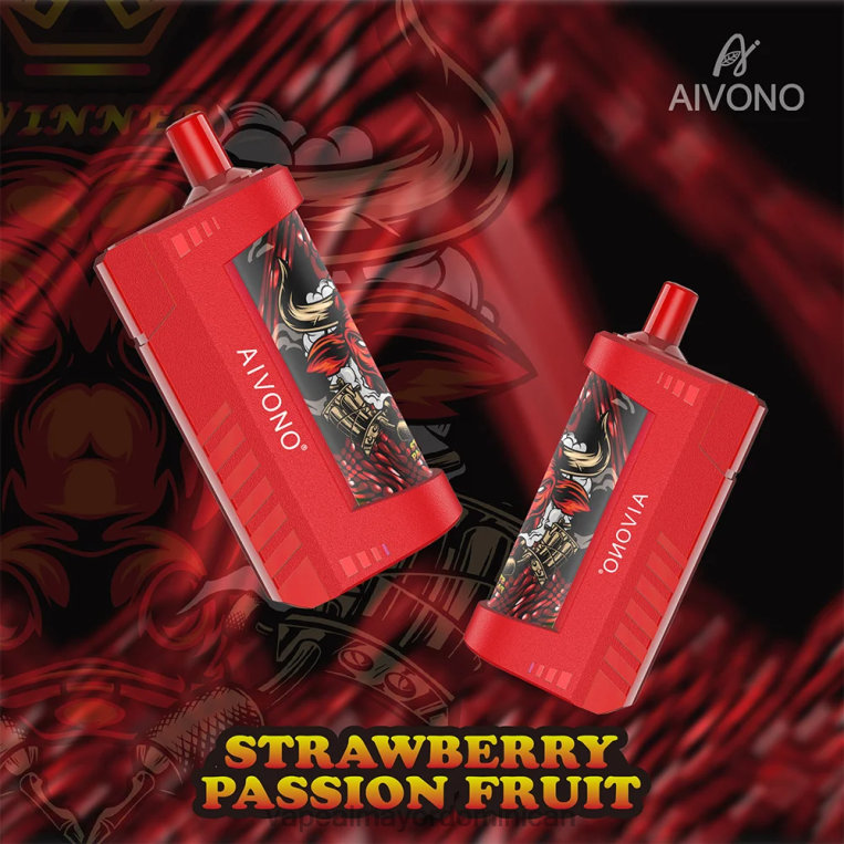 Mayorista Vape ZFFP0130 Aivono AIM WINNER 5000 fruta de la pasión fresa