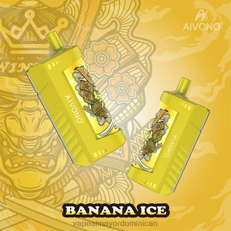 Tienda De Vapeo Al Por Mayor República Dominicana ZFFP0122 Aivono AIM WINNER 5000 hielo de plátano