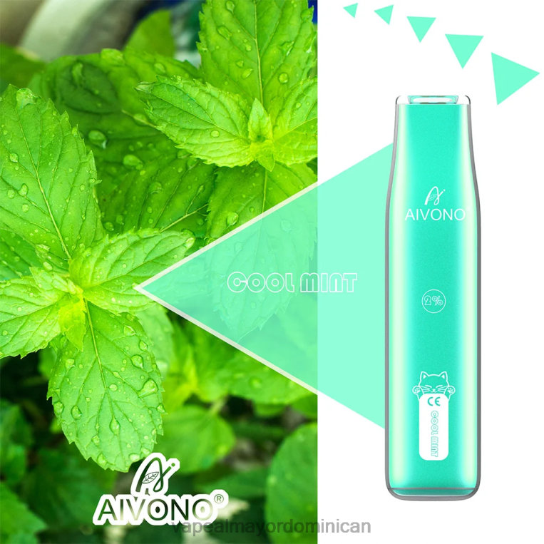Distribuidor Vapeo Al Por Mayor ZFFP0336 Aivono AIM CAT 400 menta fresca