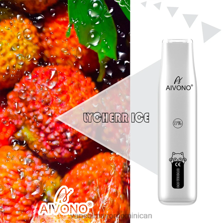 Productos De Vapeo Al Por Mayor ZFFP0338 Aivono AIM CAT 400 hielo de lichi