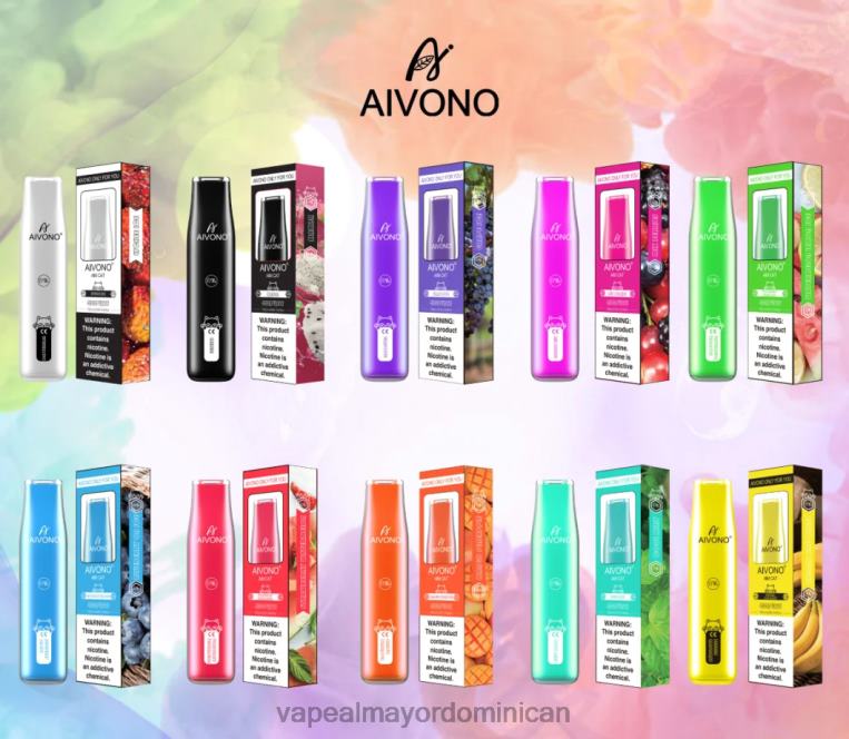 Tienda De Vapeo Al Por Mayor República Dominicana ZFFP0342 Aivono AIM CAT 400 sandia fresa