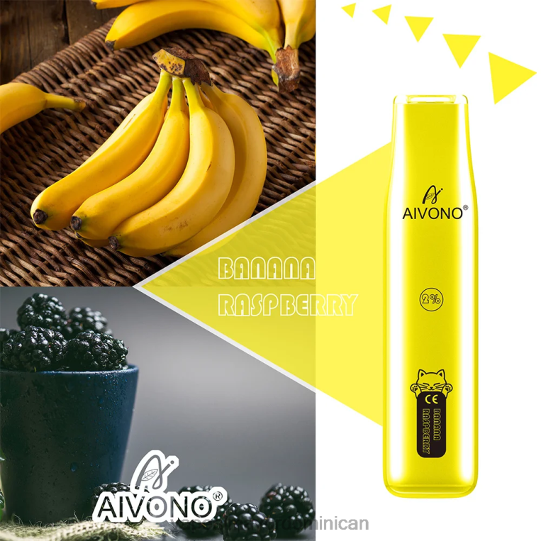 Vape Desechable ZFFP0334 Aivono AIM CAT 400 frambuesa plátano