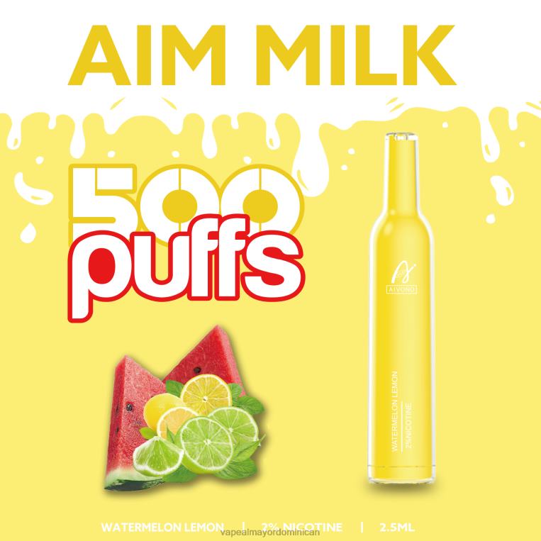 Mayorista Vape ZFFP0270 Aivono AIM MILK 500 sandia limon
