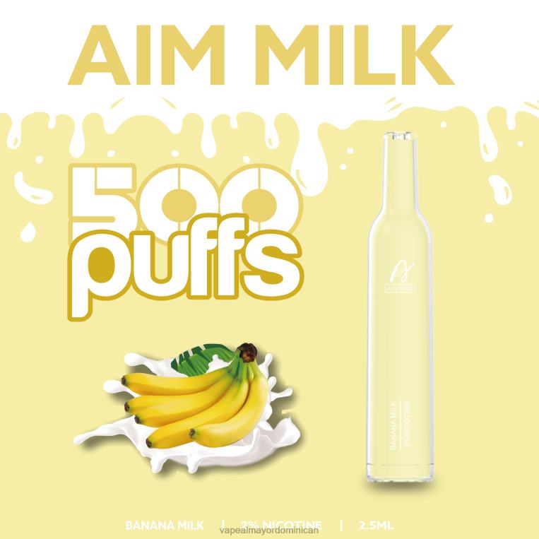 Vapeo Al Por Mayor ZFFP0275 Aivono AIM MILK 500 leche de plátano