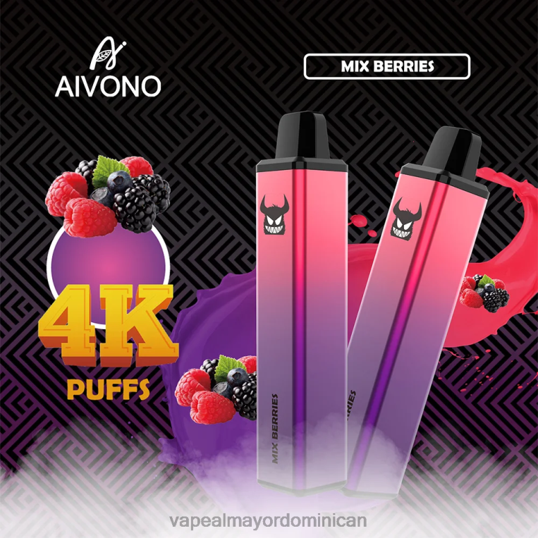 Mayorista Vape ZFFP0260 Aivono AIM FREAK 4000 bayas mixtas