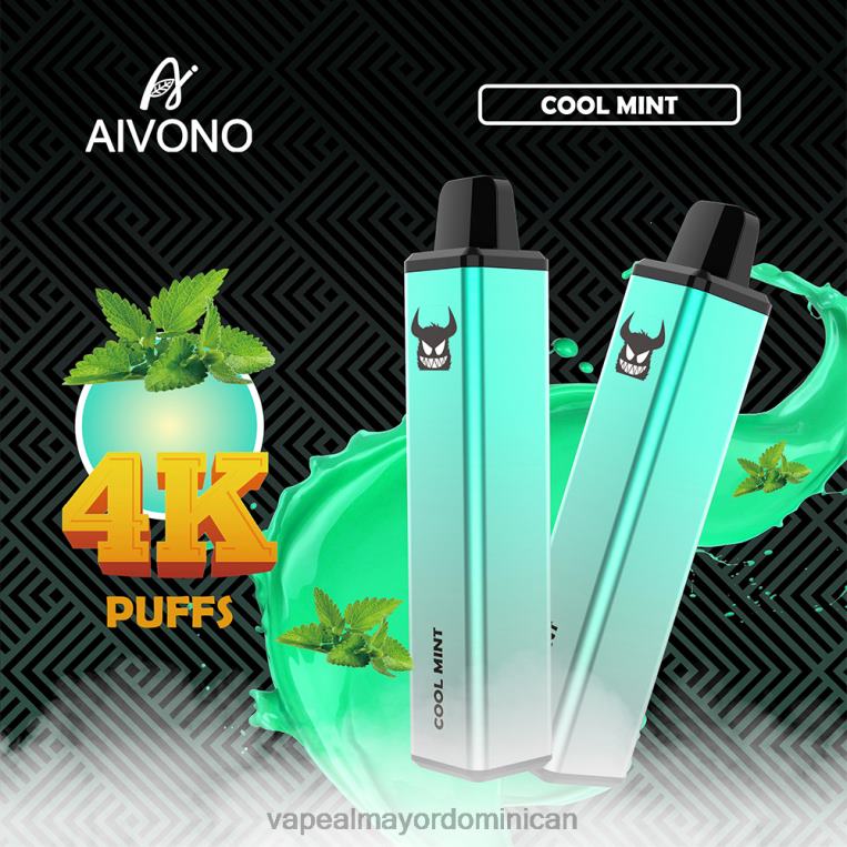 Vape Desechable ZFFP0254 Aivono AIM FREAK 4000 menta fresca