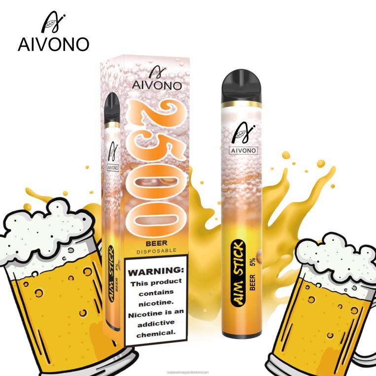 Productos De Vapeo Al Por Mayor ZFFP0148 Aivono AIM STICK 2500 cerveza