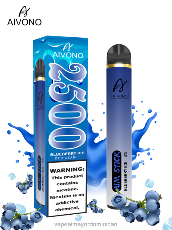 Tienda De Vapeo Al Por Mayor República Dominicana ZFFP0152 Aivono AIM STICK 2500 hielo de arándanos