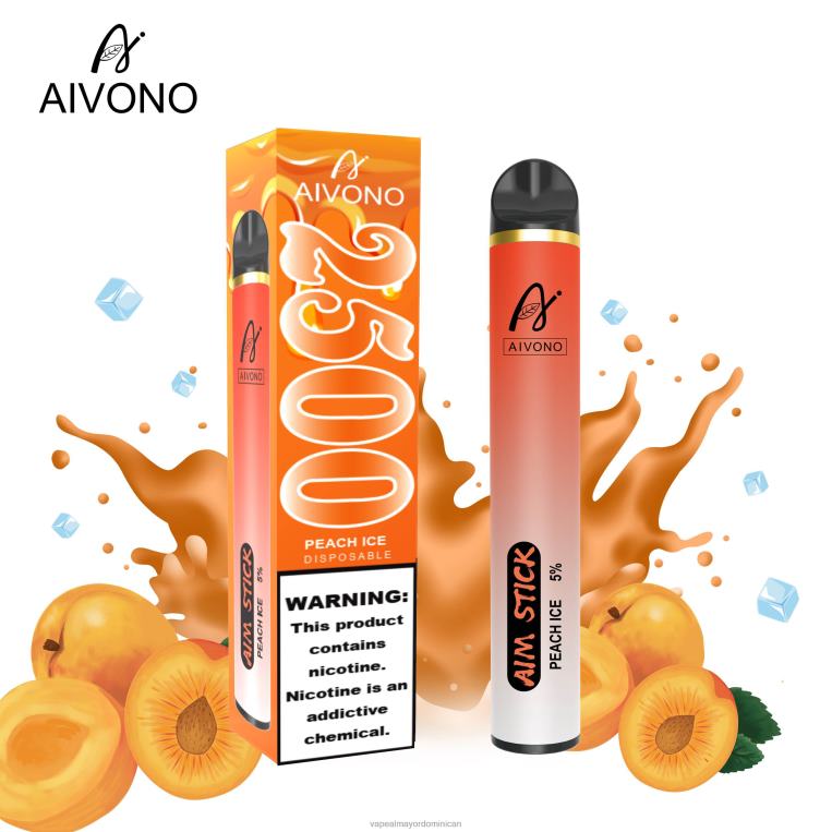 Vape Desechable ZFFP0144 Aivono AIM STICK 2500 hielo de durazno