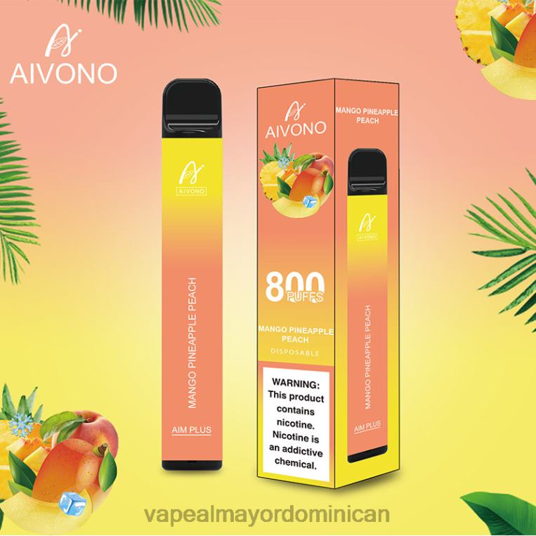 Distribuidor Vapeo Al Por Mayor ZFFP0186 Aivono AIM PLUS 800 mango piña durazno