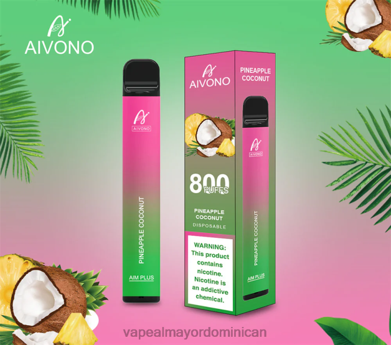 Mayorista Vape ZFFP0200 Aivono AIM PLUS 800 coco piña